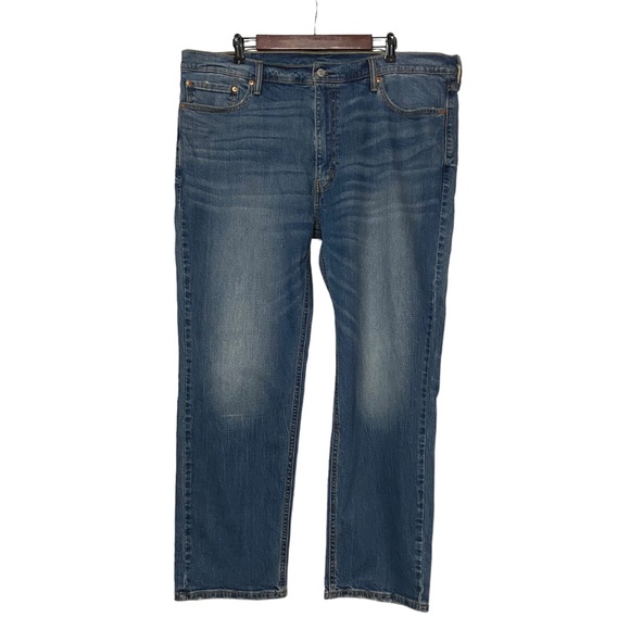 Levi’s 541 Athletic Taper Stretch Distressed Jeans Blue - Picture 13 of 13